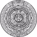 Diseño Vectorial Calendario Maya Azteca Descarga Gratuita