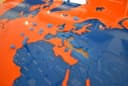 Detailed World Map Wall Art Laser Cut Vector File