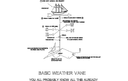 DIY Classic Weather Vane Construction Plan DXF Vector File