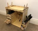 DIY Hobbyist Workbench Organizer Laser Cut DXF File