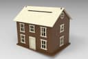 Plano Vectorial de Hucha en Forma de Casa (DXF)
