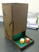 DIY Laser Cut Dice Tower Vector Plan (DXF, SVG)