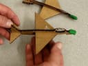 Arquivo Vetorial de Avião a Jato de Brinquedo para Laser Cut