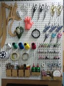 DIY Pegboard Organizer Boxes for Sewing Tools DXF Vector File