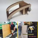 Vector de Transportador de Paneles de Madera para Corte Láser