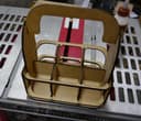 DIY Wooden Beer Caddy Vector Plan for Laser Cutting DXF