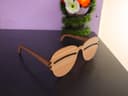 DIY Wooden Sunglasses Vector Template for Laser Cutting DXF