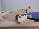 Proyecto Vectorial de Abrazadera Toggle de Madera - Archivo DXF