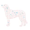 Dog Shape Jigsaw Puzzle Laser Cut Vector File