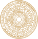 Vector de Mandala Tambor Dong Son para Corte Láser, Descarga Gratis