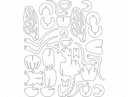 Dragonfly 3D Puzzle Laser Cut Vector File
