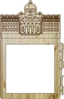 Diseño de Marco para Fotos Dublin Vector para Corte Láser DXF