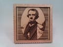 Edgar Allan Poe Portrait Laser Cut Frame DXF File