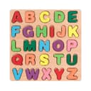 Educational ABC Alphabet Puzzle Board Laser Cut Vector File