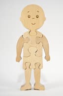 Rompecabezas Educativo del Cuerpo Humano para Laser Cut (SVG, DXF)