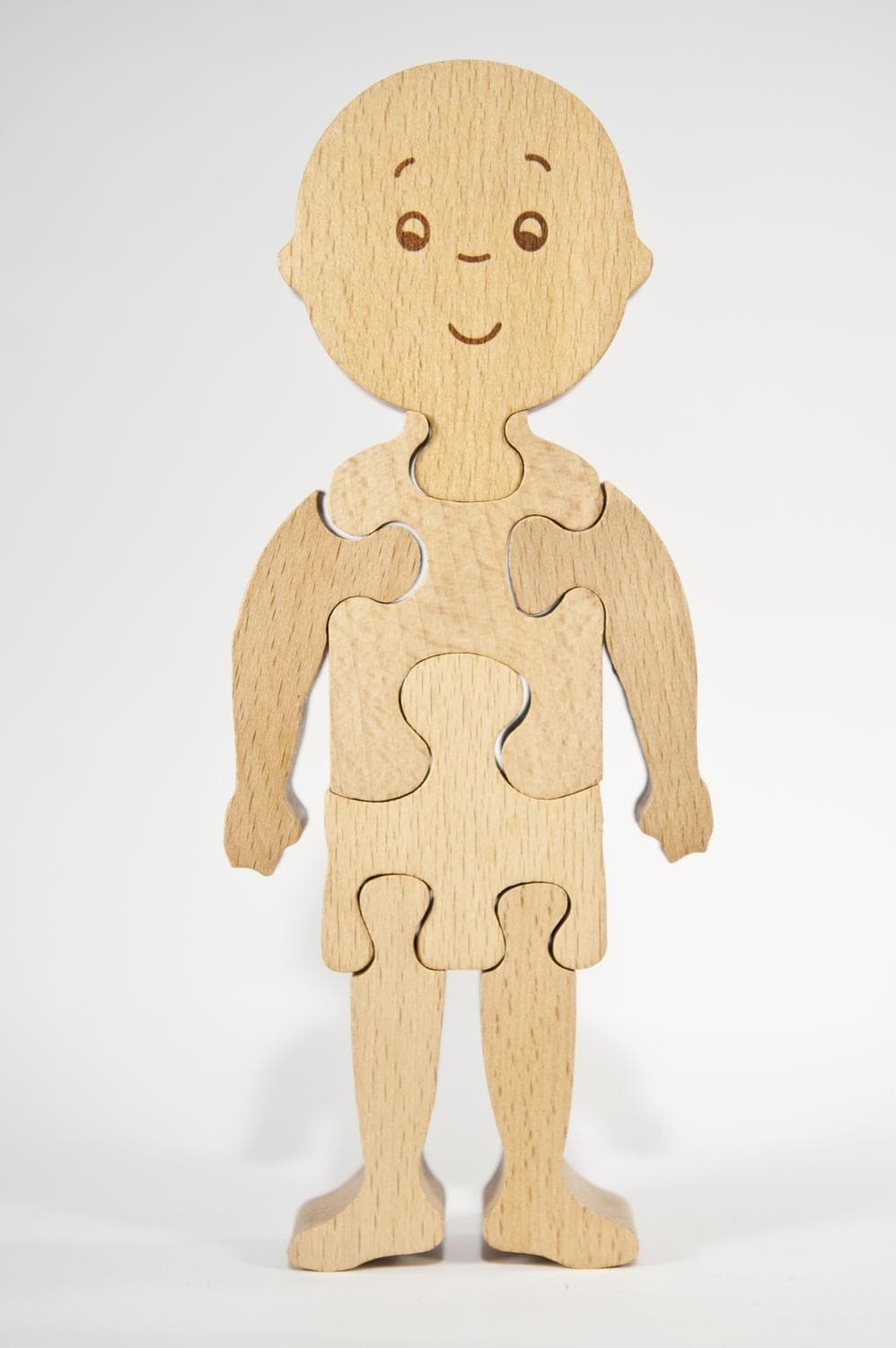Educational Human Body Jigsaw Puzzle Laser Cut File (SVG, DXF)
