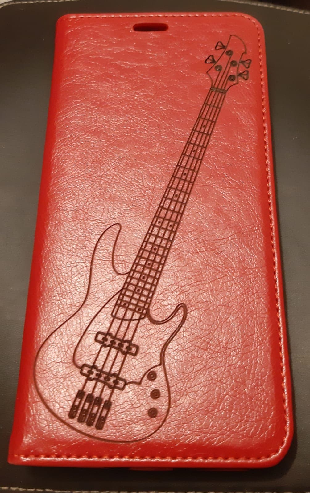 Electric Bass Guitar Laser Engraving Vector File (SVG)