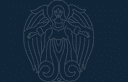 Diseño Vectorial de Silueta de Ángel Elegante para Corte Láser DXF
