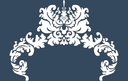 Elegante Vector de Arabesco Floral Barroco para Corte Láser DXF
