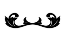 Elegant Baroque Flourish Vector File for Laser Cutting (DXF)