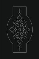Elegant Cabinet Door Panel Vector Design DXF File