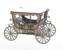 Elegant Cinderella Carriage 3D Laser Cut Vector DXF File