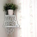 Prateleira de Canto Decorativa Elegante Vetor Laser Cut