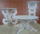 Elegant Decorative Display Table Set Laser Cut Files Vector