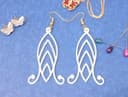 Archivo Vectorial de Pendientes Colgantes Decorativos para Láser