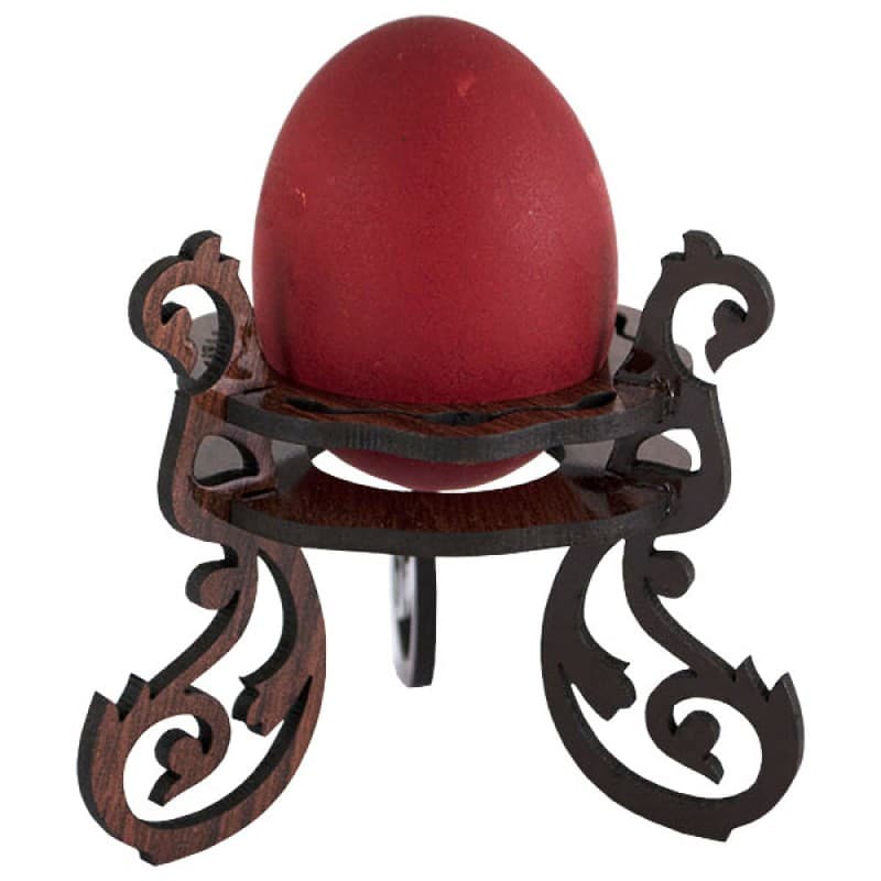 Elegant Decorative Easter Egg Stand Laser Cut Vector File