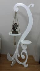 Suporte de Planta Decorativo Elegante Vetor DXF