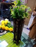 Elegant Decorative Flower Vase 3D Laser Cut Vector Plan