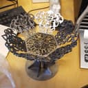 Fruteira Decorativa Elegante Arquivo Vetorial DXF