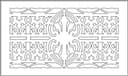 Painel Geométrico Decorativo Elegante Vetor para Corte a Laser (EPS)