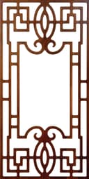 Patrón de Rejilla Decorativa Elegante Archivo Vectorial DXF