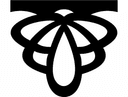 Elegant Decorative Ornamental Drop Vector Design DXF File