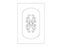 Panel Decorativo Elegante Vector para Corte Láser DXF