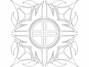 Arquivo Vetorial DXF de Estrela Decorativa Elegante
