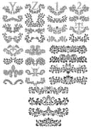 Elegant Floral Border Ornaments Vector Collection for Laser Cutting