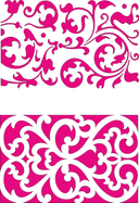 Archivos Vectoriales de Corte Láser con Elegante Patrón Floral