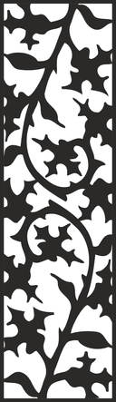 Elegant Floral Lattice CNC Vector Pattern (SVG, DXF, CDR)