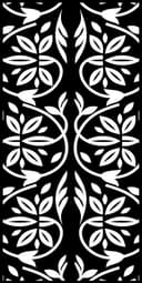 Arquivo Vetorial de Painel Floral para Corte a Laser