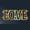 Archivo Vectorial de Corte Láser LOVE con Detalles Florales