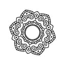 Archivo Vectorial de Mandala Floral para Corte Láser