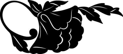 Elegant Floral Ornament Vector File for Laser Cutting