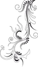 Diseño Vectorial de Esquina Floral Elegante (EPS)