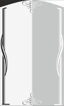 Archivo Vectorial de Borde para Arenado de Vidrio