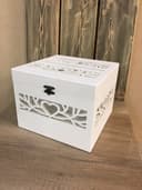 Caja de Boda con Corazones - Archivo de Corte Láser (SVG, DXF, CDR)