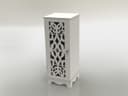 Elegant Laser Cut Cabinet with Ornate Panel DXF Vector File
