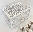 Archivo Vectorial de Caja Decorativa Elegante Corte Láser